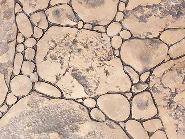 大花园石混凝土仿石地面