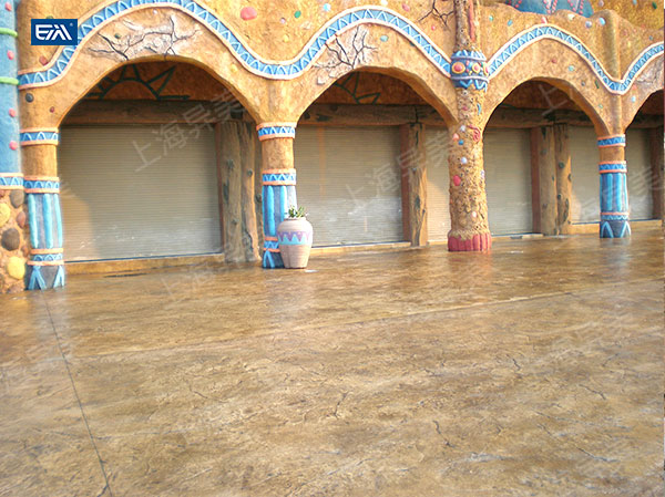 当景区遇上混凝土艺术地坪