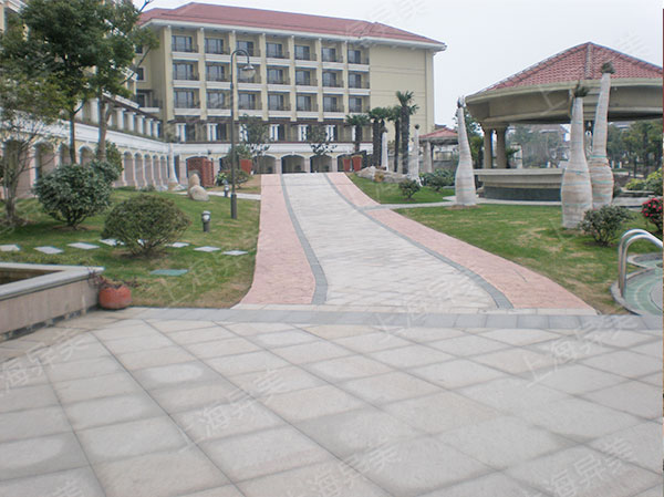 五星酒店仿石压印混凝土5.jpg