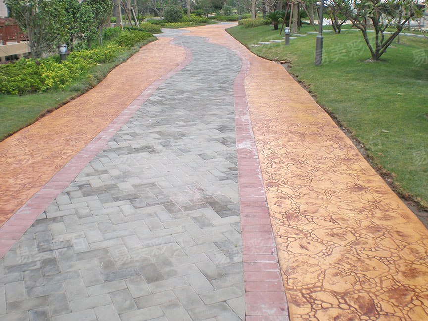 压花地面材料有哪些